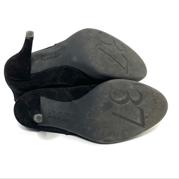 🖤Pedro Garcia Suede Mid-heel Ankle Boots - Picture 9 of 13